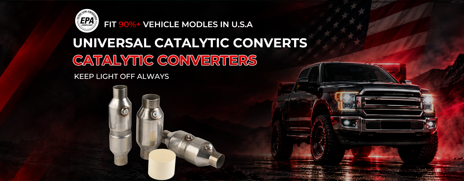 universal catalytic converters replacement
