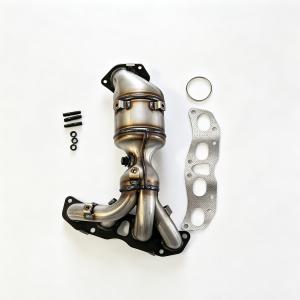 Dynoclean 435060 Direct Fit Manifold Kit Catalytic Converter  Compatible with Nissan Altima 2014-2018, Altima Sedan 2013, Rogue 2014-2017 2.5L EPA Compliant 
