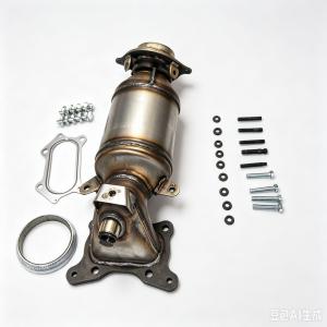 Dynoclean 435090 Direct Fit Manifold Catalytic Converter Compatible for Honda Accord 2013-2017 2.4L Acura TLX 2015-2020 2.4L EPA compliant